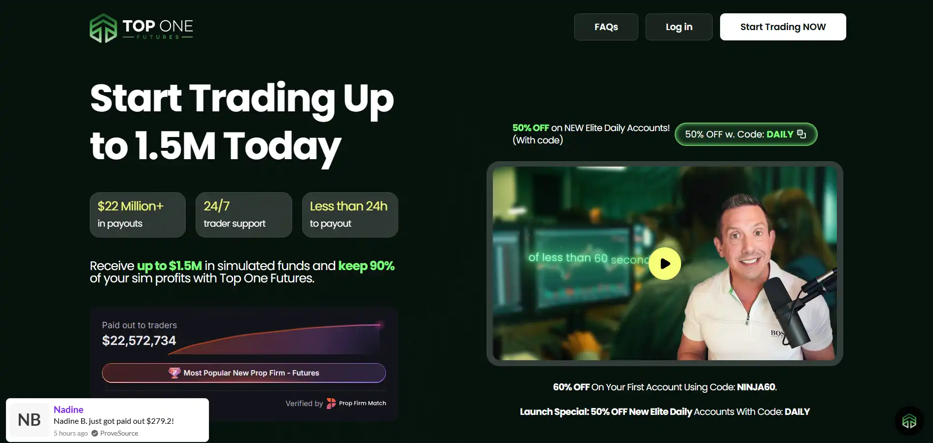top one futures website